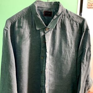 UNTUCKit linen button down